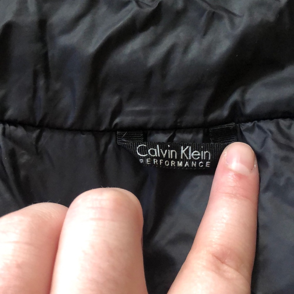 Calvin Klien Black Puffer Vest